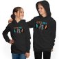 Preview: Hooded Sweater Kids Hoodie - Skateboard with Let's Roll Print i531